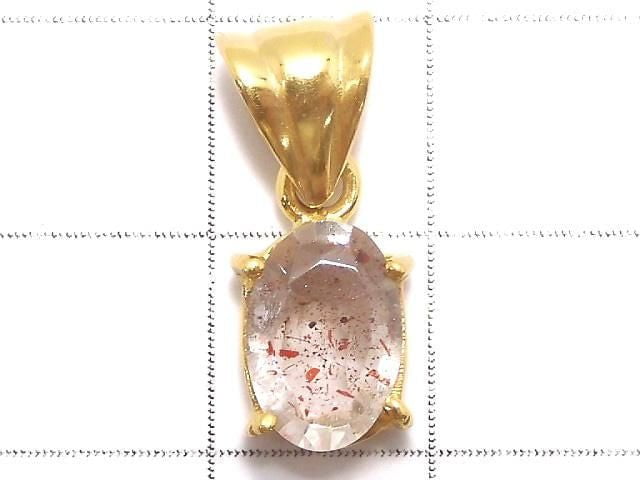 [Video][One of a kind] Elestial Quartz AAA- Pendant 18KGP NO.162