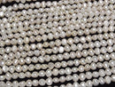 [Video] Fresh Water Pearl AA++ Potato -Baroque 5.5-6mm White 1strand beads (aprx.15inch/36cm)