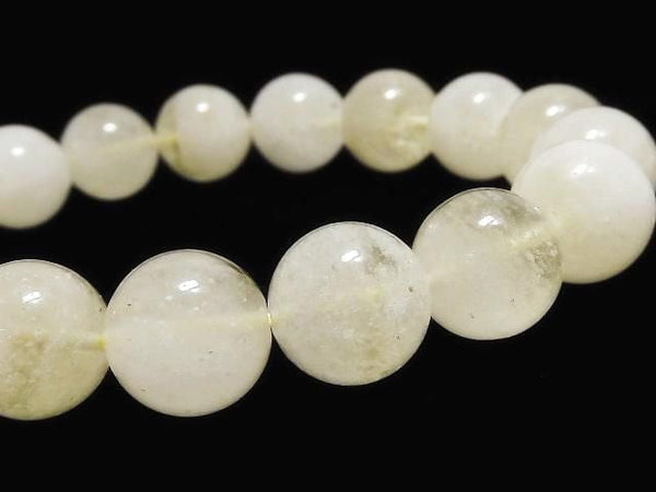 [Video][One of a kind] Libyan Desert Glass Round 12mm Bracelet NO.31