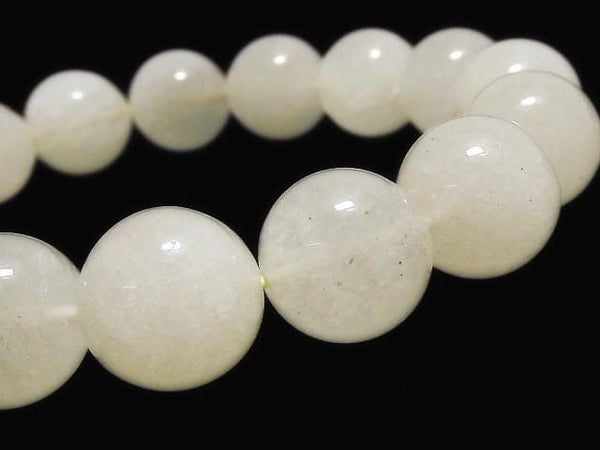 [Video][One of a kind] Libyan Desert Glass Round 13mm Bracelet NO.34
