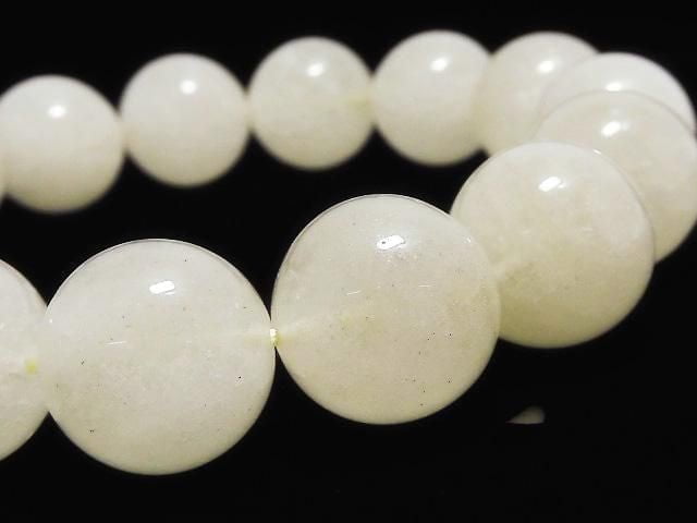 [Video][One of a kind] Libyan Desert Glass Round 13.5mm Bracelet NO.35