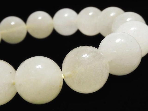 [Video][One of a kind] Libyan Desert Glass Round 13mm Bracelet NO.36