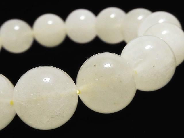 [Video][One of a kind] Libyan Desert Glass Round 13mm Bracelet NO.37
