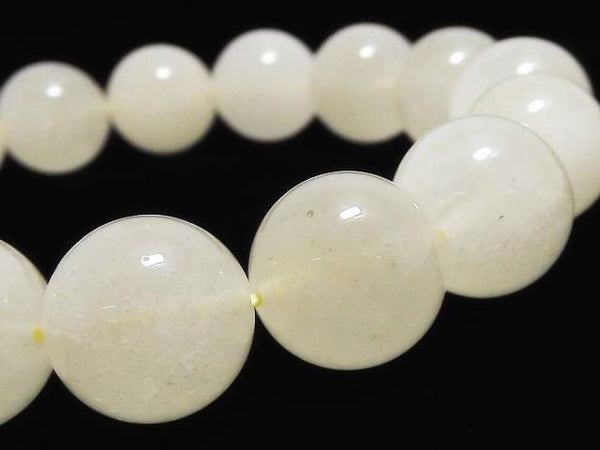 [Video][One of a kind] Libyan Desert Glass Round 13mm Bracelet NO.37