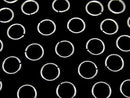 Silver925 Jump Ring (Open Type) [3mm][4mm][5mm] Gauge 0.5mm No coating 20pcs