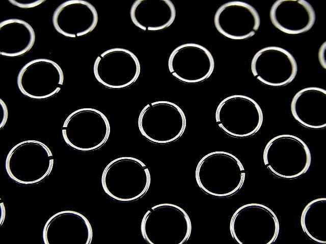 Silver925 Jump Ring (Open Type) [3mm][4mm][5mm] Gauge 0.5mm No Coating 10pcs