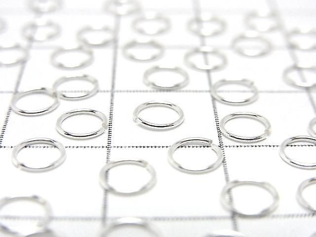 Silver925 Jump Ring (Open Type) [3mm][4mm][5mm] Gauge 0.5mm No Coating 10pcs