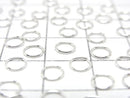 Silver925 Jump Ring (Open Type) [3mm][4mm][5mm] Gauge 0.5mm No coating 20pcs