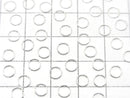 Silver925 Jump Ring (Open Type) [3mm][4mm][5mm] Gauge 0.5mm No coating 20pcs