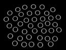 Silver925 Jump Ring (Open Type) [3mm][4mm][5mm] Gauge 0.5mm No coating 20pcs