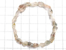 [Video][One of a kind] High Quality Oregon Sunstone AAA- Faceted Nugget Bracelet NO.134