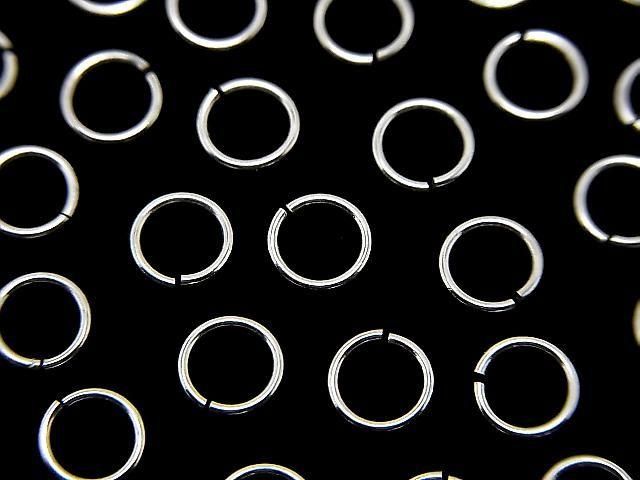 Silver 925 Jump Ring (Open Type) [3mm][4mm][5mm][6mm] Gauge 0.6mm No Coating 10pcs