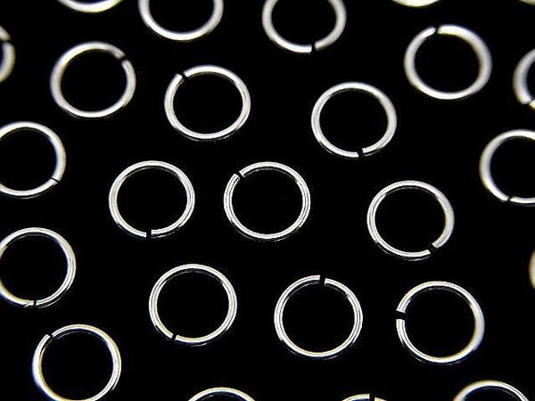 Silver925 Jump Ring (Open Type) [3mm][4mm][5mm][6mm] Gauge 0.6mm No coating 20pcs