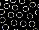 Silver925 Jump Ring (Open Type) [3mm][4mm][5mm][6mm] Gauge 0.6mm No Coating 20pcs