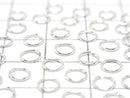 Silver925 Jump Ring (Open Type) [3mm][4mm][5mm][6mm] Gauge 0.6mm No coating 20pcs
