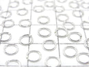 Silver925 Jump Ring (Open Type) [5mm][6mm] Gauge 0.7mm No coating 20pcs