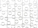 Silver925 Jump Ring (Open Type) [5mm][6mm] Gauge 0.7mm No coating 20pcs