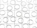 Silver925 Jump Ring (Open Type) [5mm][6mm][8mm][10mm] Gauge 0.8mm No Coating 10pcs