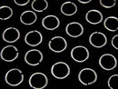Silver925 Jump Ring (Open Type) [3mm][4mm][5mm] Gauge 0.5mm Rhodium Plated 20pcs