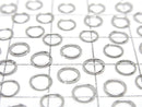 Silver925 Jump Ring (Open Type) [3mm][4mm][5mm] Gauge 0.5mm Rhodium Plated 20pcs