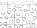 Silver925 Jump Ring (Open Type) [3mm][4mm][5mm] Gauge 0.5mm Rhodium Plated 20pcs