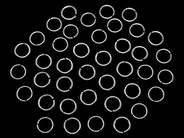 Silver 925 Jump Ring (Open Type) [3mm][4mm][5mm] Gauge 0.5mm Rhodium Plated 10pcs