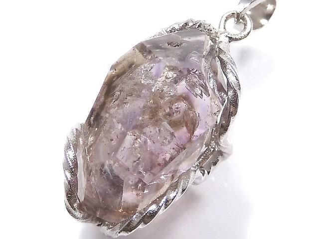[Video][One of a kind] Elestial Quartz AAA- Pendant Silver925 NO.216