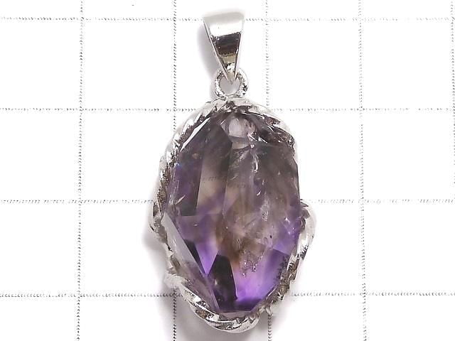 [Video][One of a kind] Elestial Quartz AAA- Pendant Silver925 NO.218