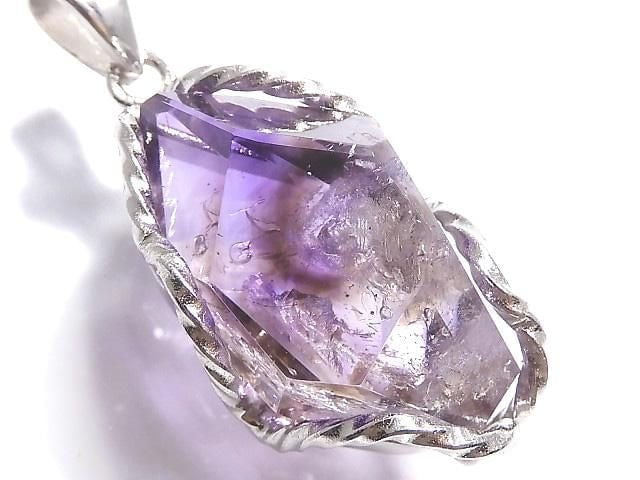 [Video][One of a kind] Elestial Quartz AAA- Pendant Silver925 NO.224