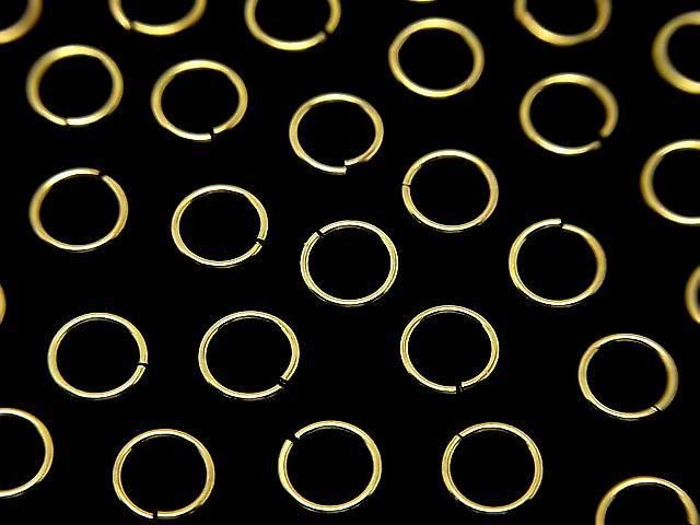 Silver925 Jump Ring (Open Type) [3mm][4mm][5mm] Gauge 0.5mm 18KGP 10pcs