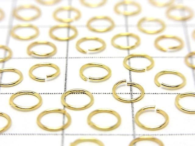 Silver925 Jump Ring (Open Type) [3mm][4mm][5mm] Gauge 0.5mm 18KGP 10pcs