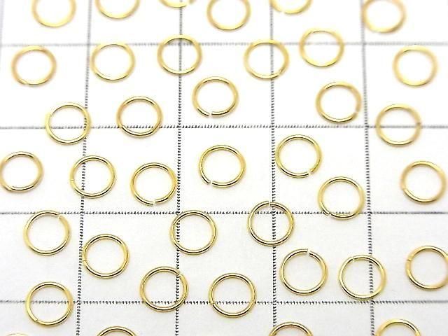 Silver925 Jump Ring (Open Type) [3mm][4mm][5mm] Gauge 0.5mm 18KGP 10pcs
