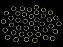 Silver925 Jump Ring (Open Type) [3mm][4mm][5mm] Gauge 0.5mm 18KGP 20pcs