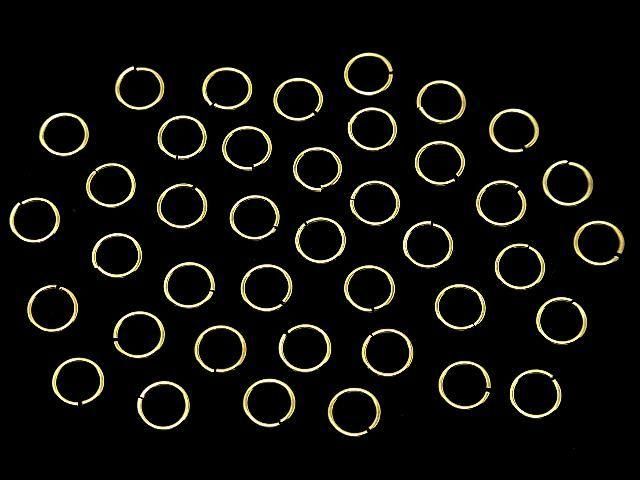Silver925 Jump Ring (Open Type) [3mm][4mm][5mm] Gauge 0.5mm 18KGP 10pcs