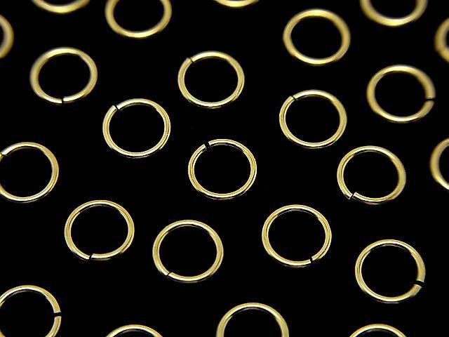 Silver925 Jump Ring (Open Type) [3mm][4mm][5mm][6mm] Gauge 0.6mm 18KGP 10pcs