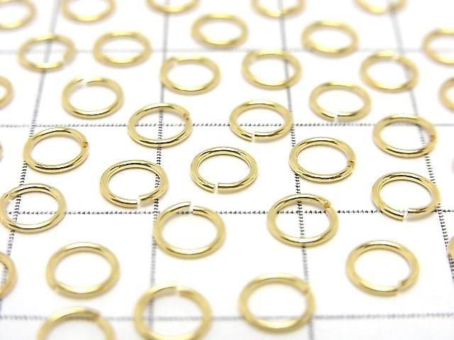 Silver925 Jump Ring (Open Type) [3mm][4mm][5mm][6mm] Gauge 0.6mm 18KGP 10pcs