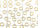 Silver925 Jump Ring (Open Type) [5mm][6mm] Gauge 0.7mm 18KGP 20pcs