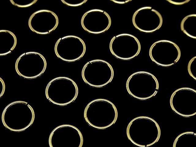 Silver925 Jump Ring (Open Type) [5mm][6mm][8mm][10mm] Gauge 0.8mm 18KGP 10pcs