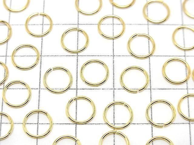 Silver925 Jump Ring (Open Type) [5mm][6mm][8mm][10mm] Gauge 0.8mm 18KGP 10pcs