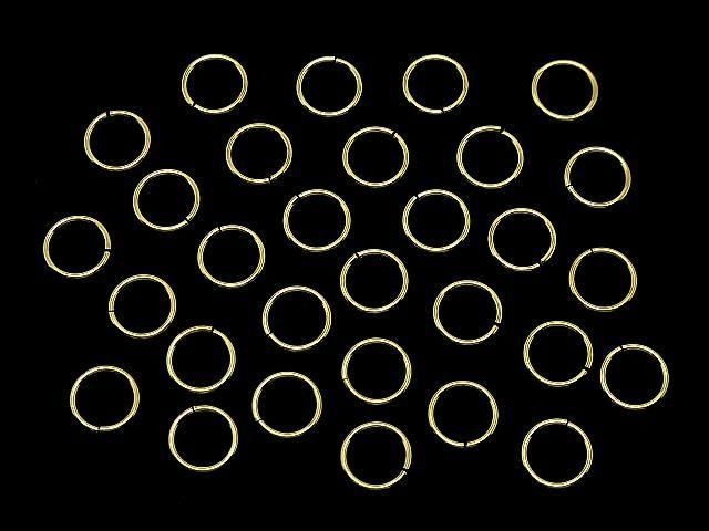 Silver925 Jump Ring (Open Type) [5mm][6mm][8mm][10mm] Gauge 0.8mm 18KGP 10pcs