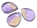 [Video][One of a kind] High Quality Ametrine AAA Cabochon 3pcs Set NO.419