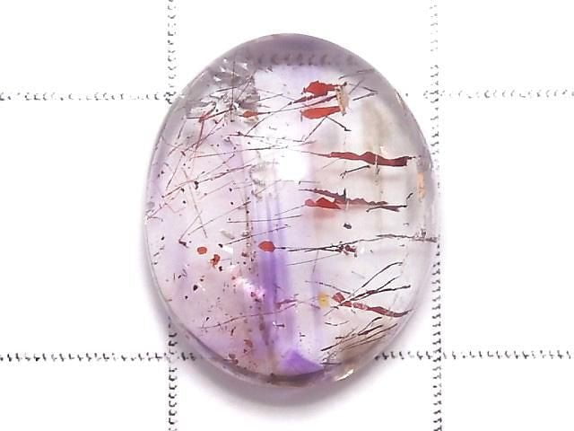 [Video][One of a kind] High Quality Elestial Quartz AAA Cabochon 1pc NO.221