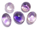 [Video][One of a kind] High Quality Elestial Quartz AAA Cabochon 5pcs Set NO.231