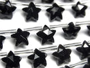 [Video] Onyx Faceted Star 8x8mm 1strand (8pcs )