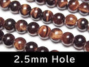[Video] Red Tiger's Eye AA++ Round 6.5mm [2.5mm hole] half or 1strand beads (aprx.14inch/34cm)