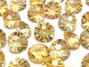 [Video]High Quality Citrine AAA Loose stone Round Faceted Fancy 10x10mm 1pc