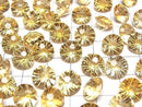 [Video]High Quality Citrine AAA Loose stone Round Faceted Fancy 10x10mm 1pc