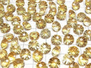 [Video]High Quality Citrine AAA Loose stone Round Faceted Fancy 10x10mm 1pc