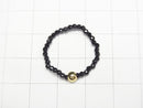 [Video] High Quality! Black Spinel Faceted Round 2mm 3-Piece Set (Ring)