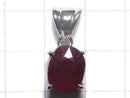 [Video][One of a kind] High Quality Ruby AAA- Faceted Pendant Silver925 NO.1